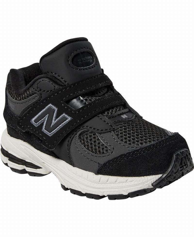 New Balance 2002 Hook Loop Sneakers - Black Friday Tilbud