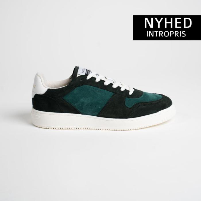 Lav Sneakers - Pine Green i Læder - Forudbestil nu!