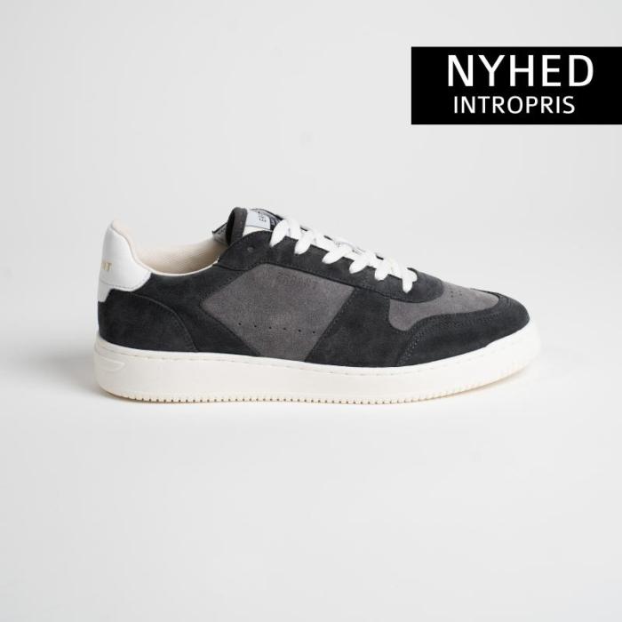 Lav Sneaker - Frost Grå i Læder - Forudbestil nu!