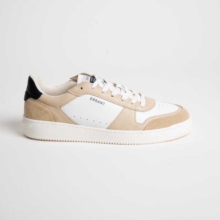 Low Sneaker Beige Sko Læder Størrelse 46 fra Errant