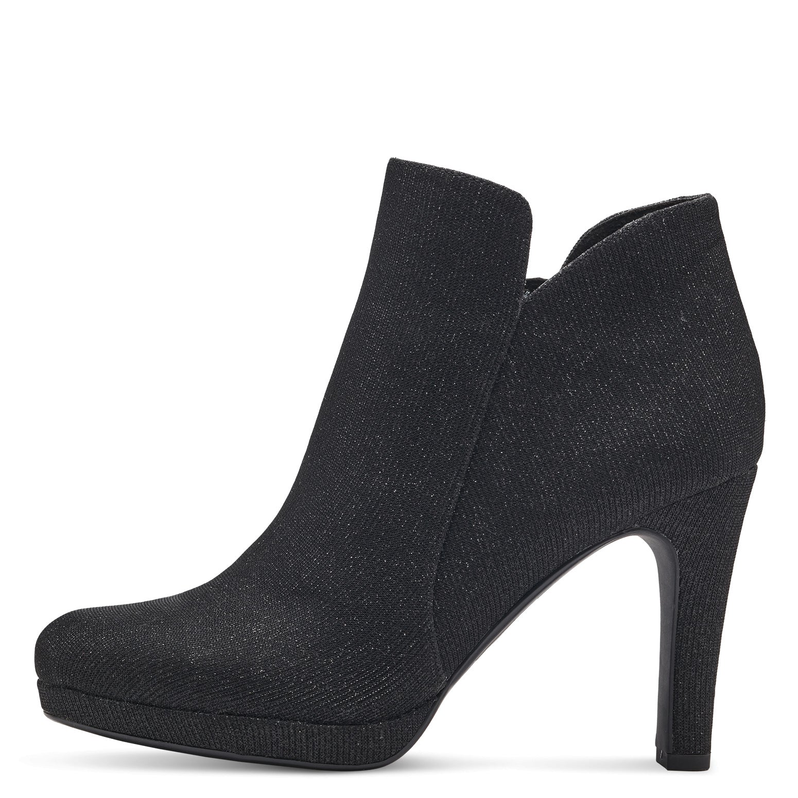 Tamaris Ankelstøvle 52 0832 Sort Shimmer - Fantastisk tilbud!