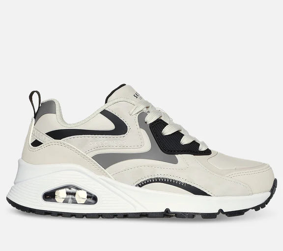 Skechers Drenge Uno Gen1 Sneakers – Hvid og Sort Stil!
