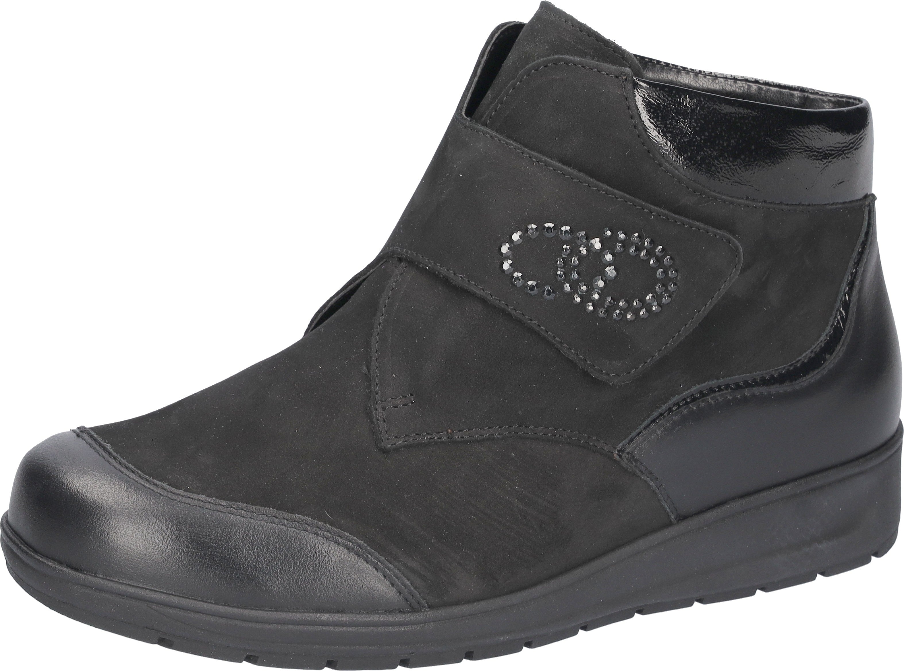 Memphis Nubuk Taipe Støvler i Sort - Tilbud!