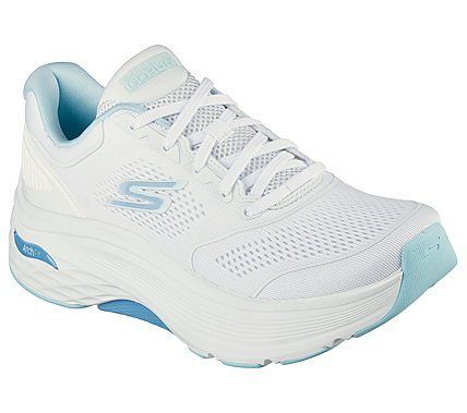 Skechers Max Cushioning Arch Fit Dame Sko – Hvid Komfort