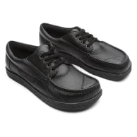 JacoForm Sort Elegance - Fodformede Herresko med Snører