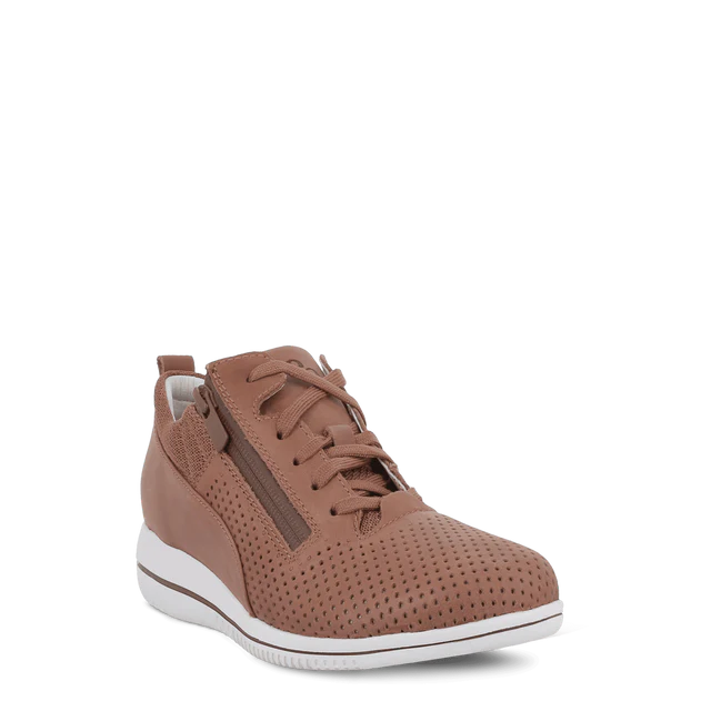 Leaf Laia Cognac Sko med Lynlås fra Green Comfort