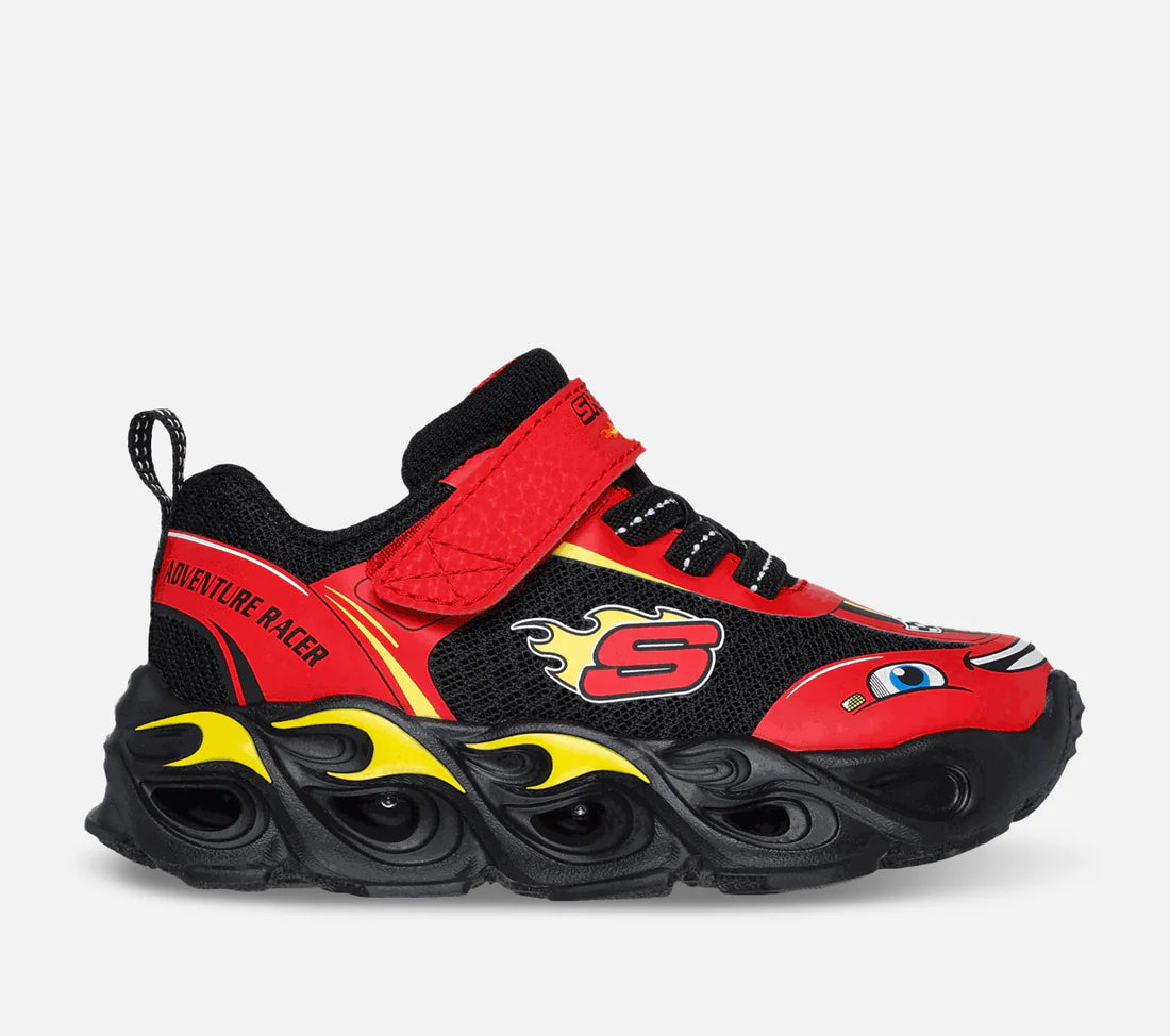 Skechers Hot Lights Thermo Flash Røde Sneakers til Børn