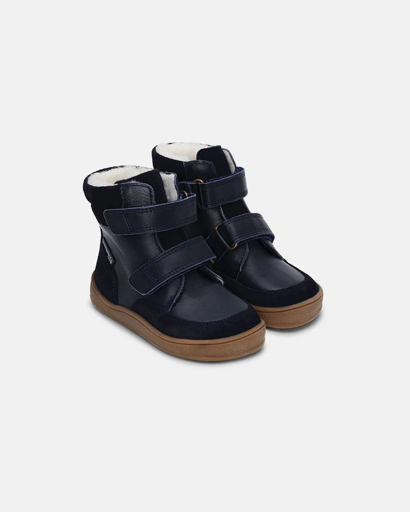 Bundgaard Basil Strap Mini Ll Tex Børnestøvle – Blå Tilbud