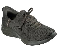 Skechers Slip Ins Ultra Flex 3.0 Sneakers - Oliven Elegance