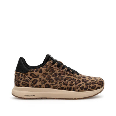 Woden Nicoline Leopard Sneakers i Brun - Unik Stil!