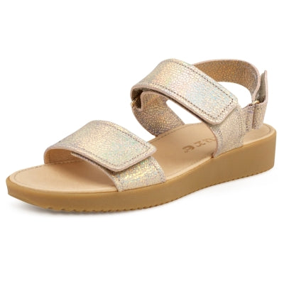 Nature Footwear Karen Sandal - Elegant Metallic Dame Sandal