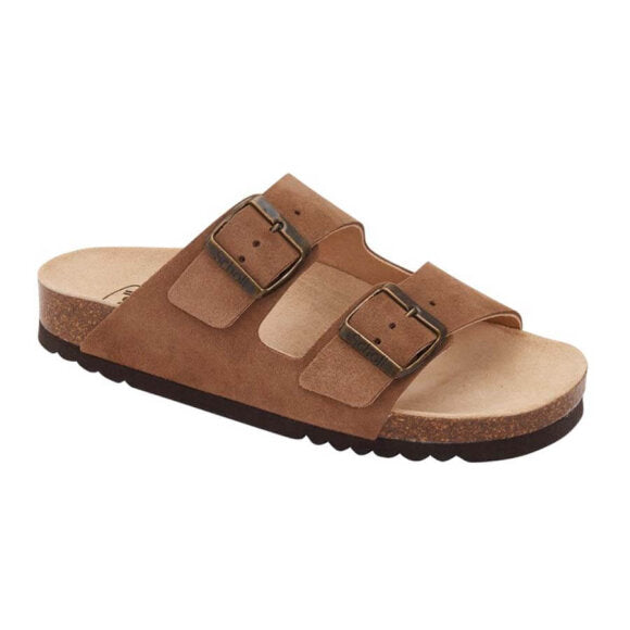 Scholl Josephine Sandal – Komfortabel Brun Sandaltilbud
