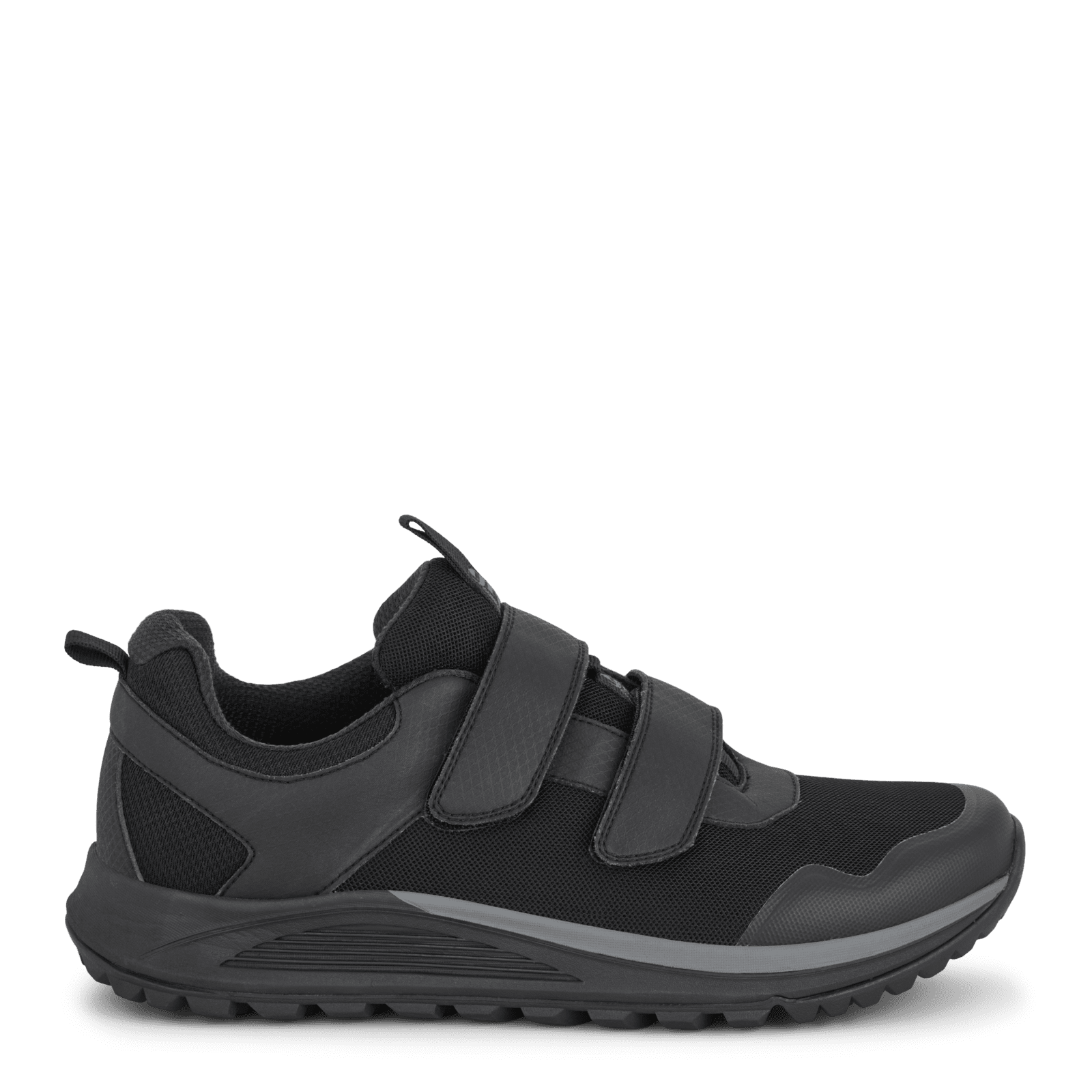 Vandtætte Track N' Trail Sko med Velcro - Sort Komfort