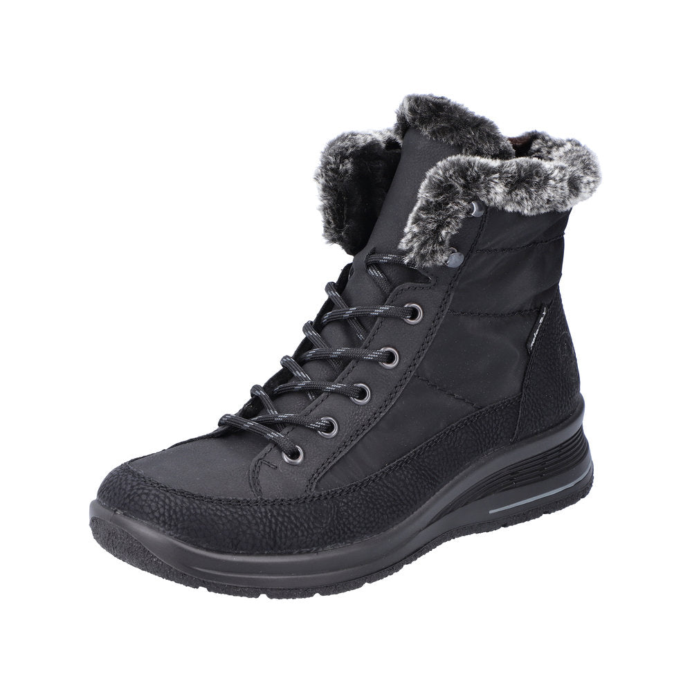 Rieker Dame Støvle med RiekerTex - Sort 52 0978