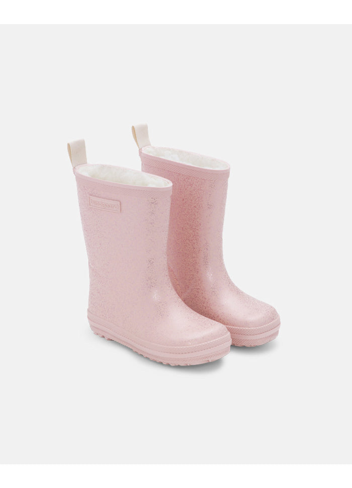 Bundgaard Aspen Gummistøvler Rosa Glimmer på tilbud!