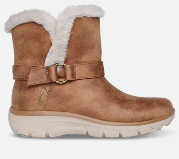 Skechers Hands Free Slip-ins Støvle - Vinterkomfort i Chestnut