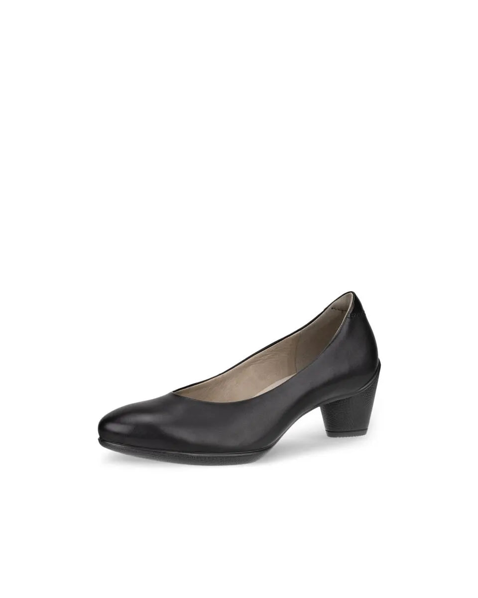 Ecco Sculpted 45 Pumps – Elegant sort pumpe til kvinder