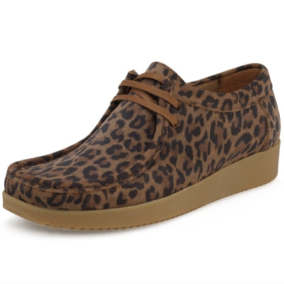 Natur Footwear Alba Leopard Damesko på udsalg!