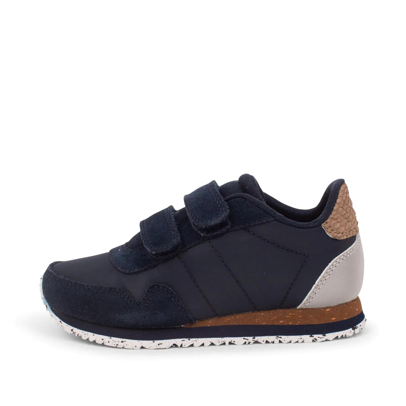 Woden Nor Suede Børnesko i Navy - Fantastisk Tilbud!