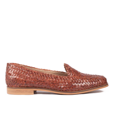 Angulus Håndflettet Loafer i Brun – Eksklusiv Elegance!