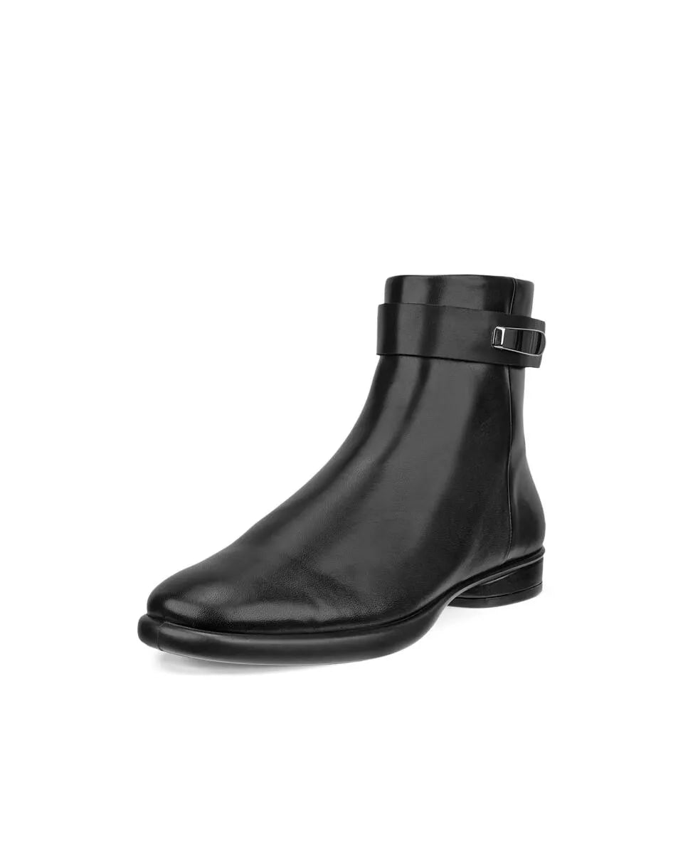 Ecco Sculpted Lx Støvle – Elegant Sort til Fest og Hverdag