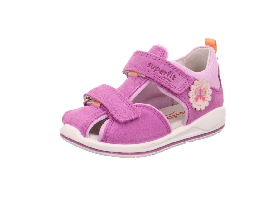 Superfit Boomerang Børnesandal i Lilla - Fantastisk Tilbud!