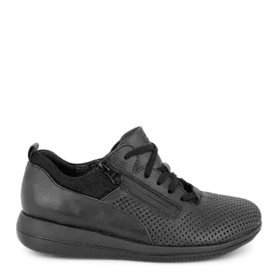 Green Comfort Leaf Laia Sneakers i Sort - Høj Komfort