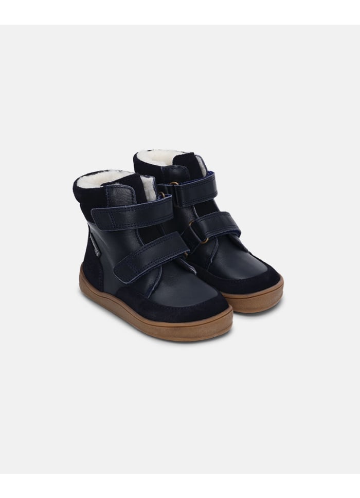 Bundgaard Basil Strap Ll Tex Børnestøvler Blå - Komfort & Kvalitet