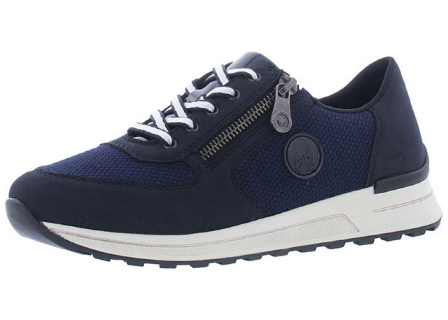 Rieker Sneakers 76 0996 i Blå – Fantastisk Tilbud!