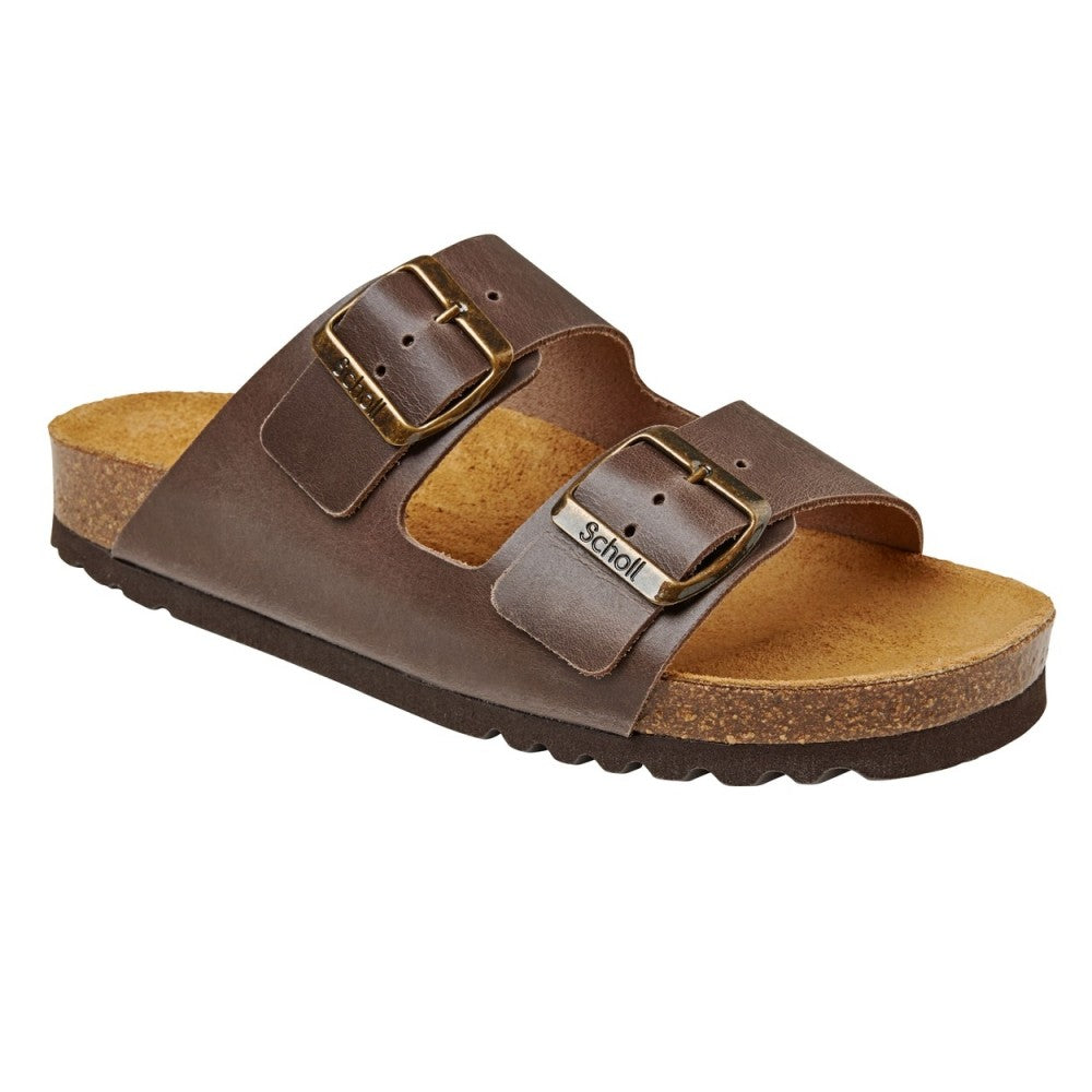 Scholl Julien Sandal – Komfortabel Brun Sandal på Udsalg