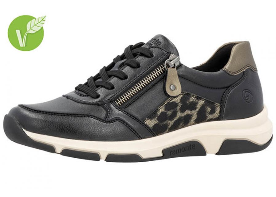 Remonte Sneakers i Sort Leo – Fantastisk tilbud!