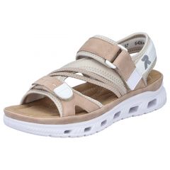 Rieker Damesandal 64064-31 i Beige – Fantastisk Tilbud!