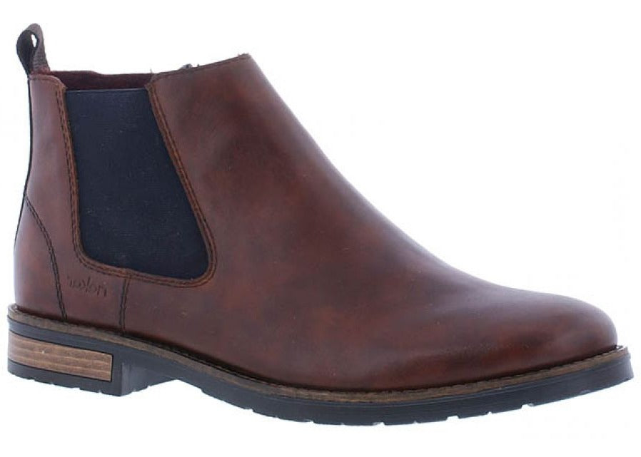 Rieker Herrestøvle 54 0134 - Stil og Komfort i Brun