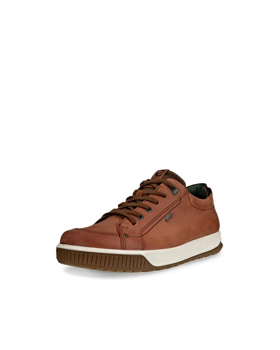 Ecco Byway Tred 16 0291 Cognac – Vandtætte Herresko på udsalg