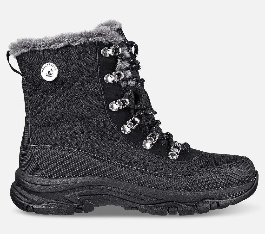 Skechers Trego Cold Blues Vandtæt Støvle – Sort 167283 BLK