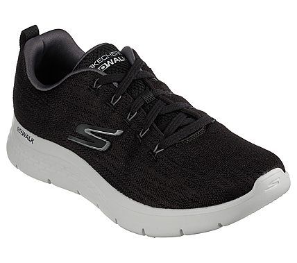 Skechers Go Walk Flex Herresko – Komfort i Sort/Grå
