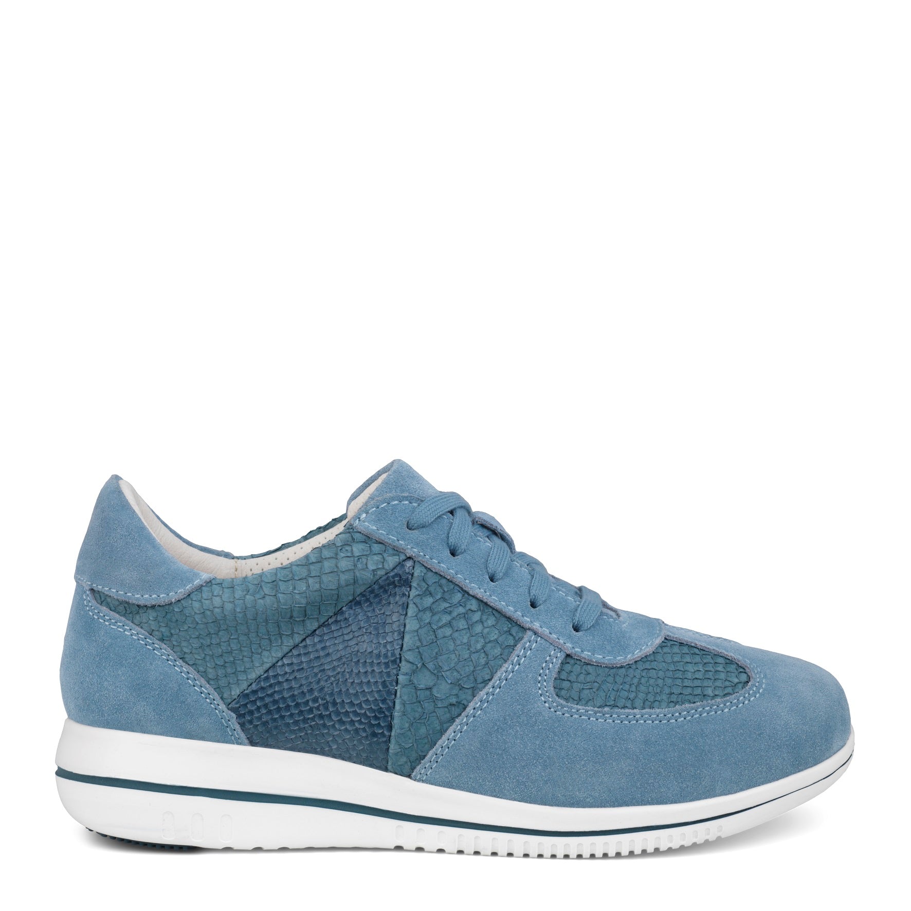 Blå Leaf Lace Sneakers fra Green Comfort - Komfort og Stil