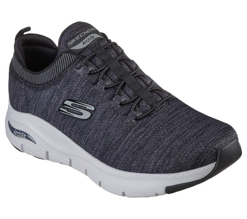 Skechers Arch Fit Waveport Sneakers med svangstøtte - Grå