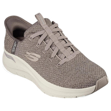 Skechers Arch Fit 2.0 Slip-Ons i Taupe til Mænd - Komfortabel Stil
