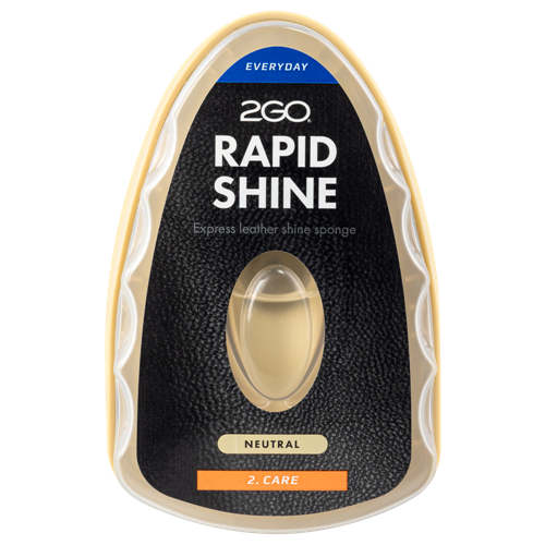 2go Rapid Shine Sko Plejemiddel – Hurtig Glans i Sort