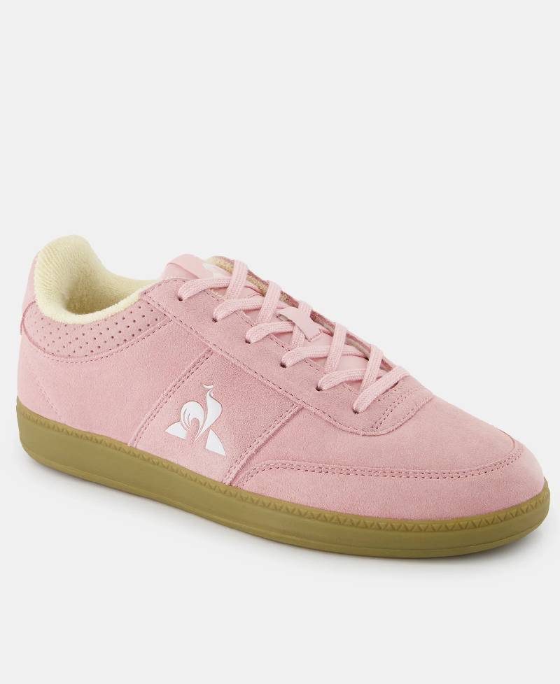 Le Coq Sportif Derby Suede i Lyserød – Dame Sko Tilbud