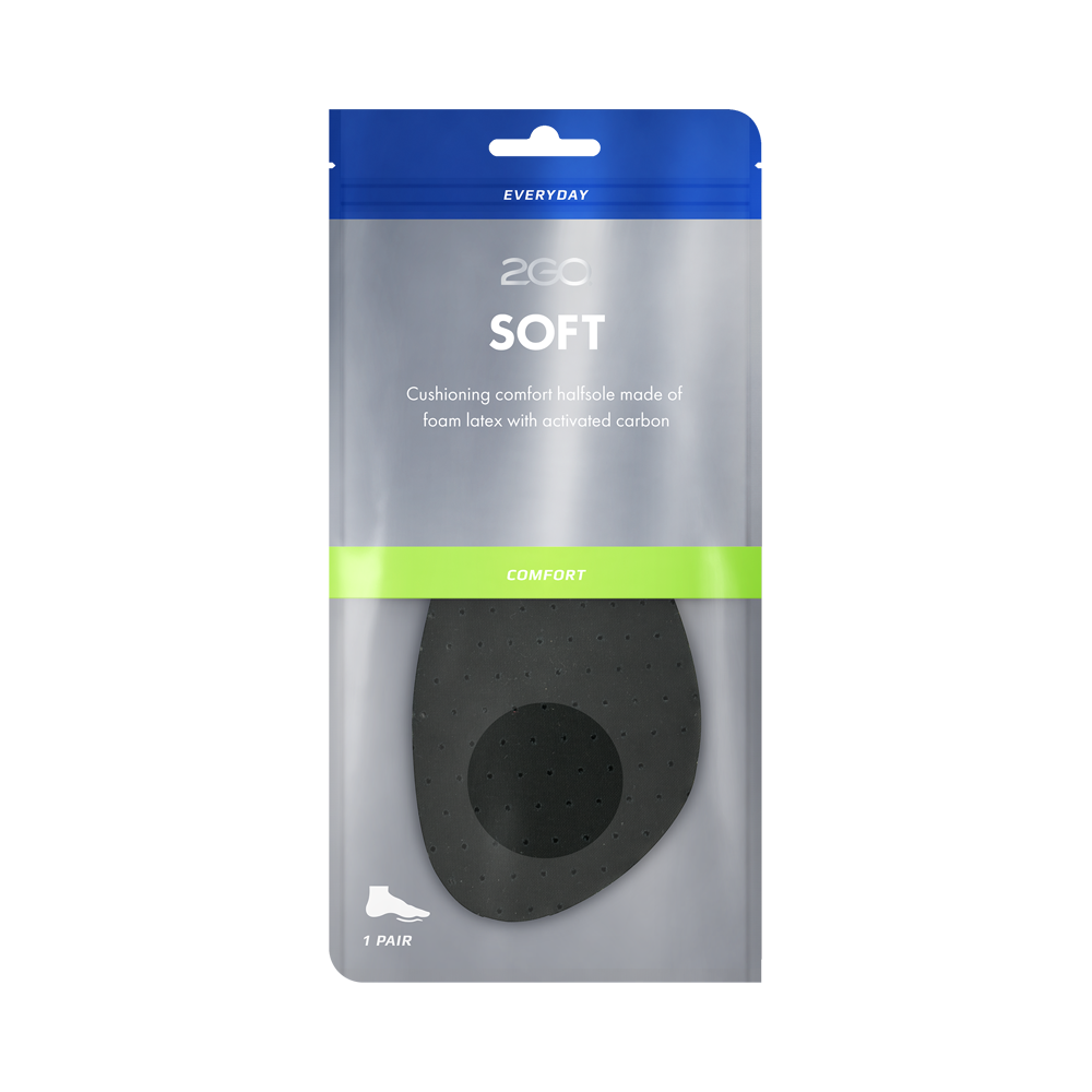 Bløde Halvsåler fra 2GO - Optimal Komfort og Dæmpning