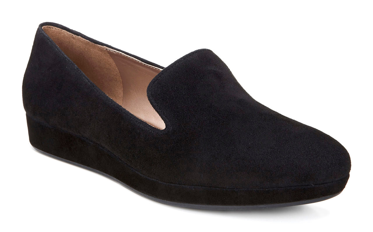 Ecco Auckland Ballerina i Sort – Elegant Komfort til Hverdagen