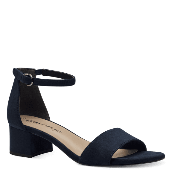 Tamaris Navy Sandaler med 4,5 cm Hæl – Udsalg!