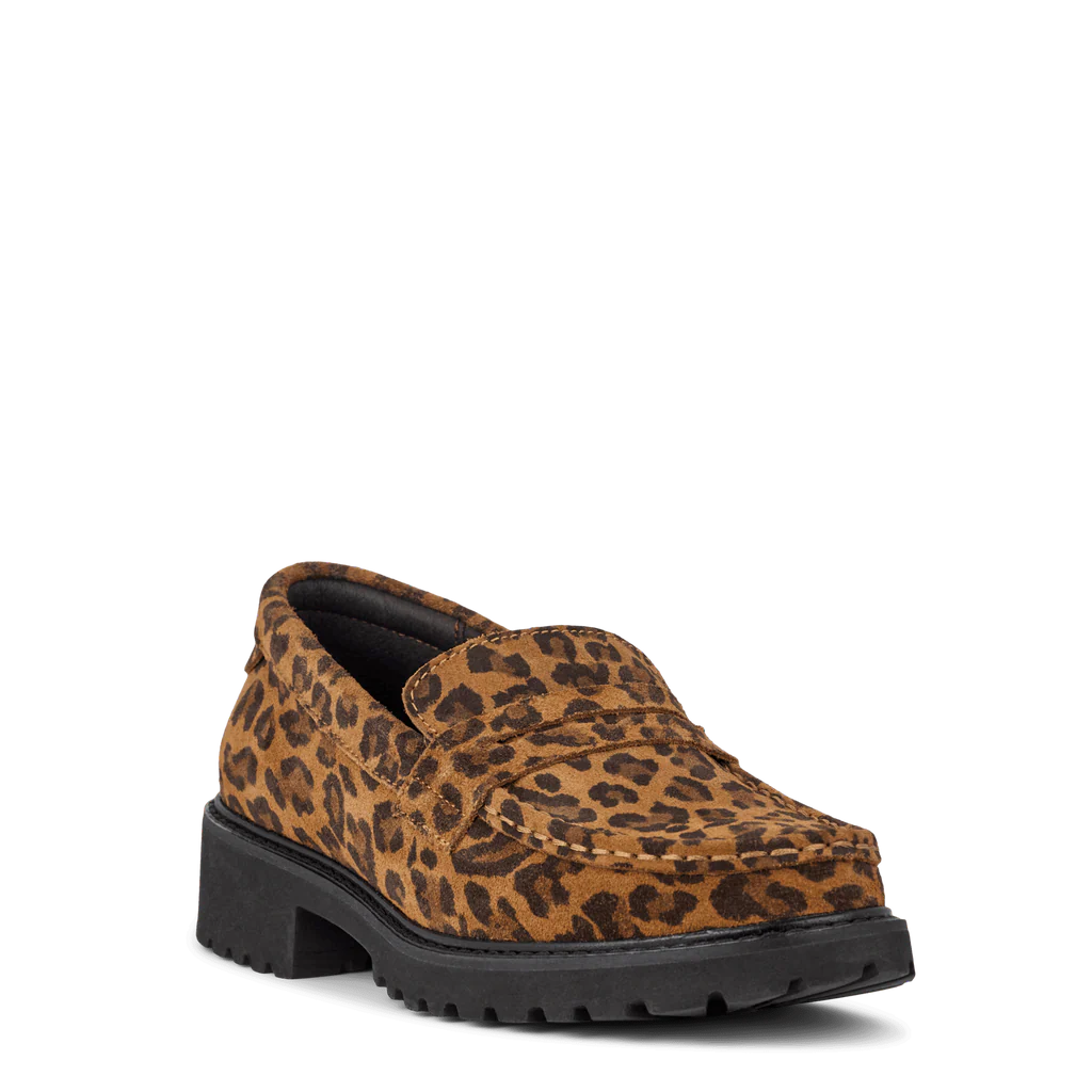 Berlin Loafer i Leopard Print fra Green Comfort
