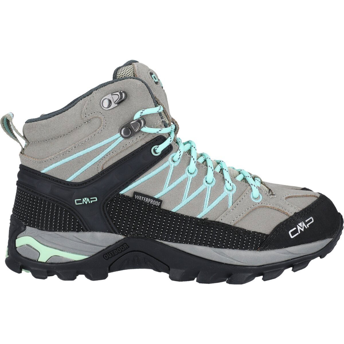 Rigel Mid Trekking Damestøvler i Sand - Fantastisk Udsalg!