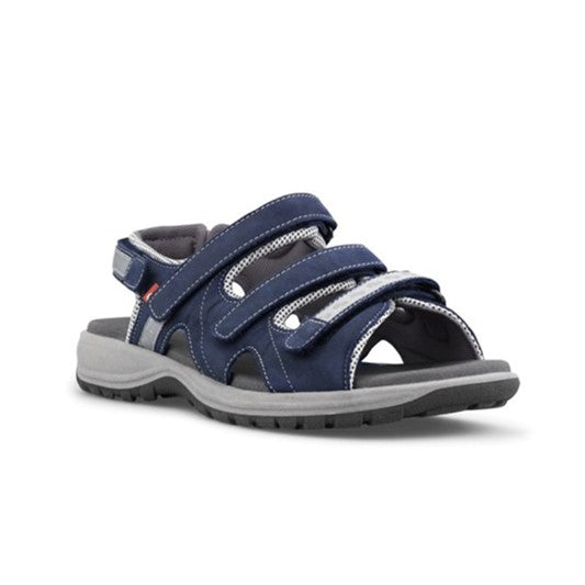 Grøn Komfort Camino Sandal – Marine Blå, Justerbar Komfort