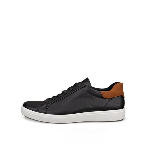 Ecco Soft 7 M Herresko - Komfortabel og Stilfuld Sort Model