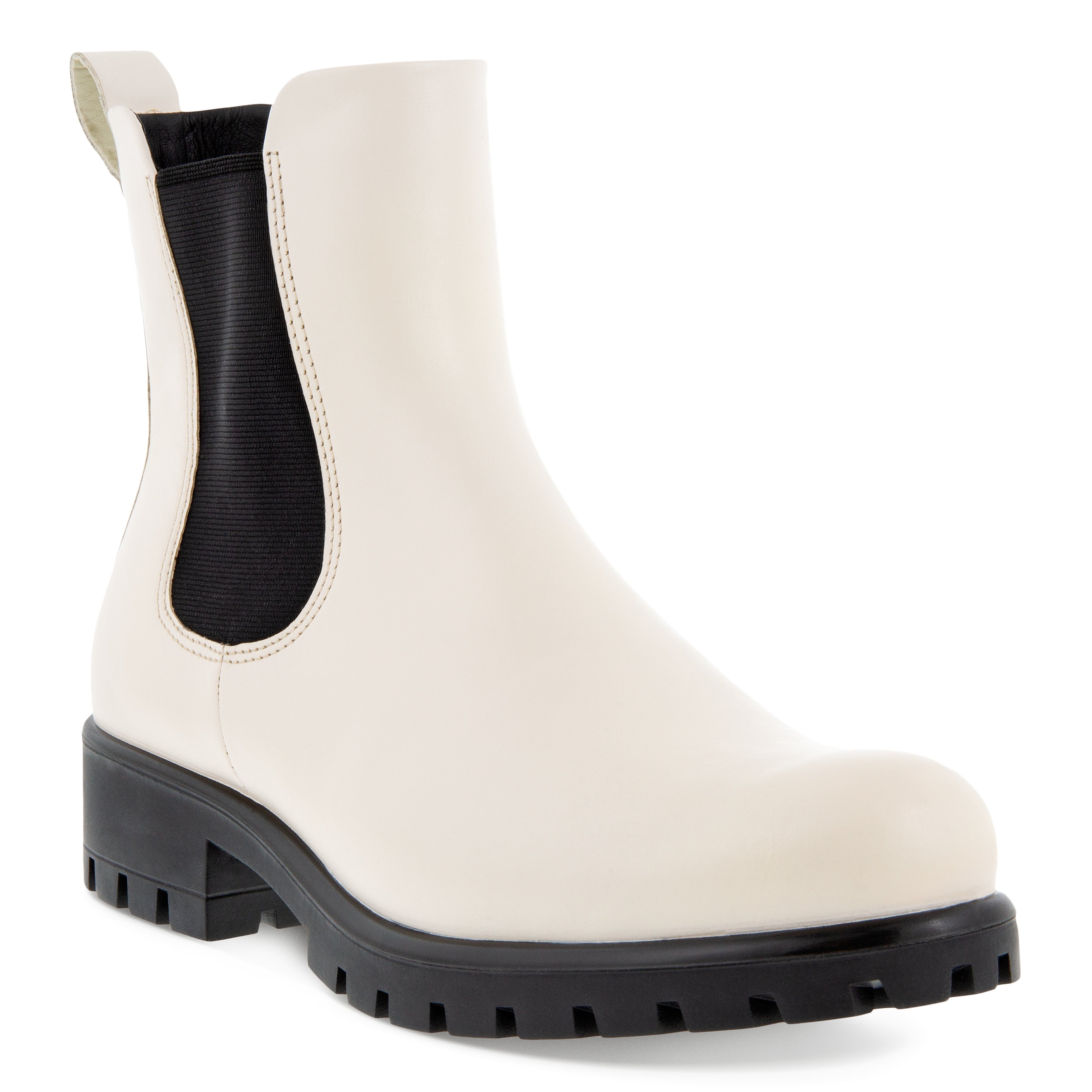 Ecco Chelsea Boot Modtray W - Elegant Hvid Støvle