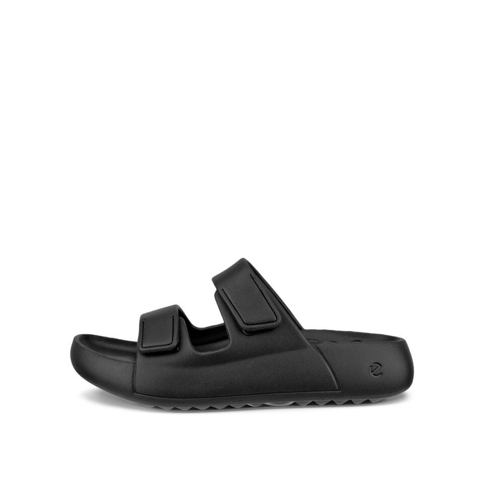 Ecco Cozmoe 2 Strap Badesandal - Justerbare Remme, Sort